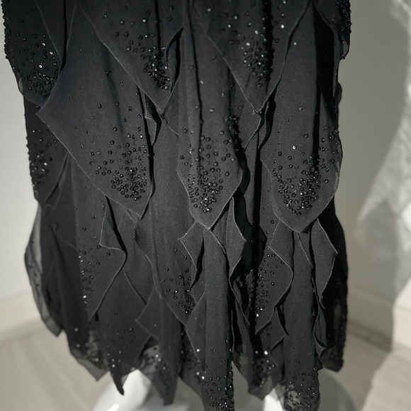 Moschino vintage black crystal maxi dress - Picture 2 of 8